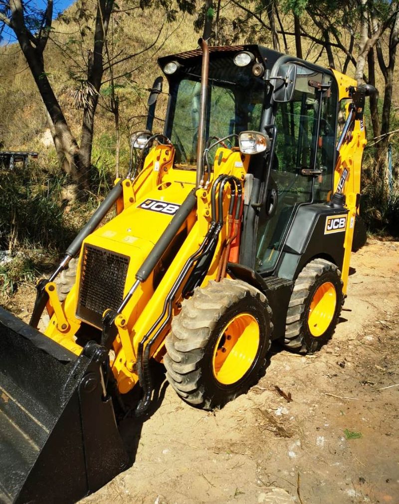 Mini Retro Escavadeira JCB 1CX 20H210 Tratorex Tratores