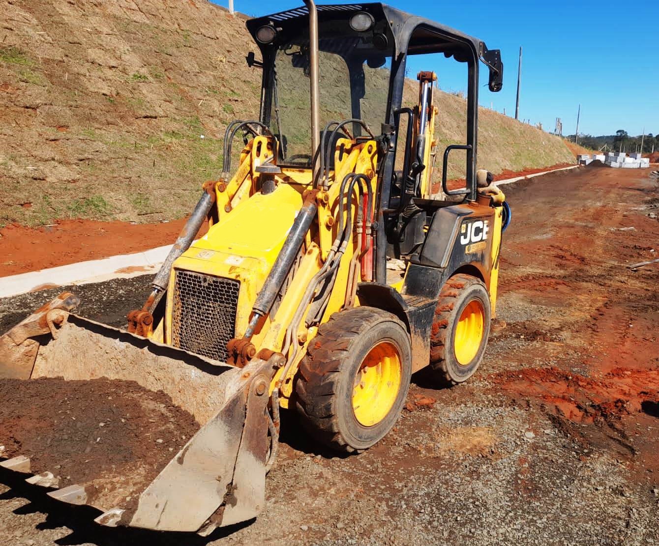 Mini Retro Escavadeira JCB 1CX - 24M113