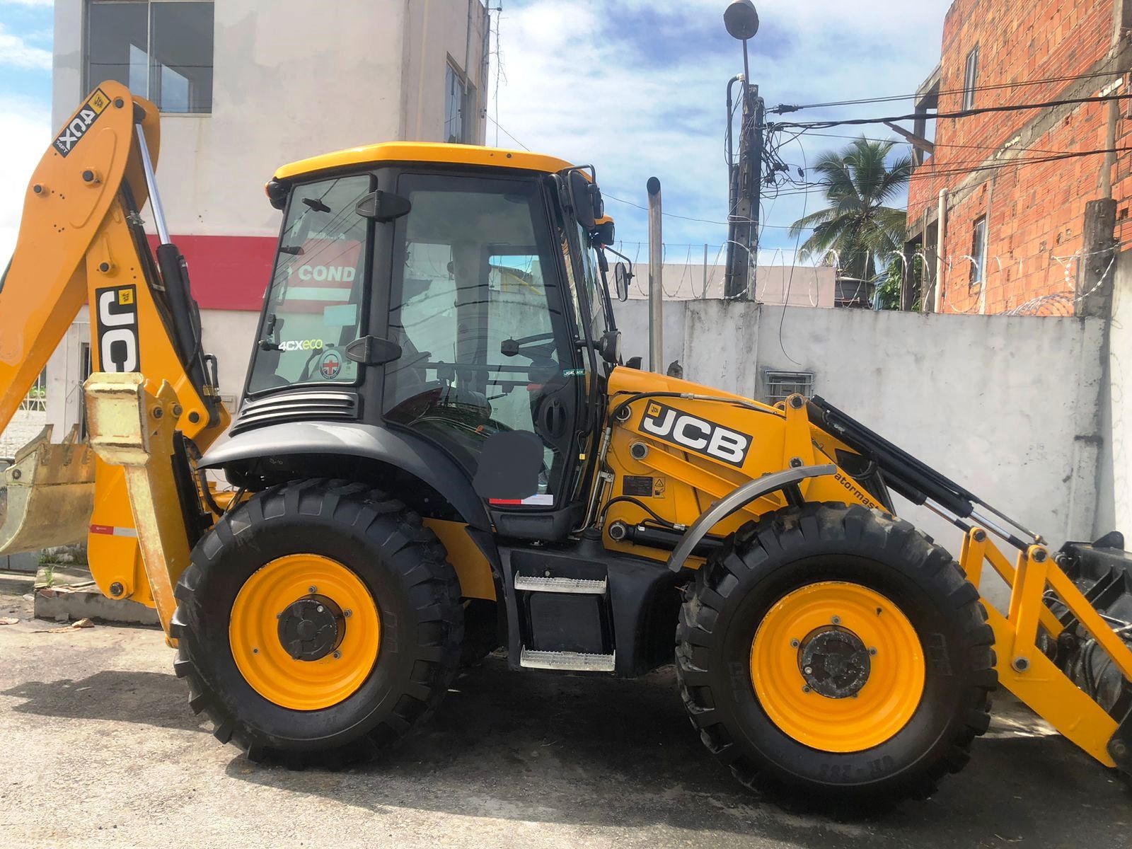 Retro Escavadeira JCB 4CX - 25E401