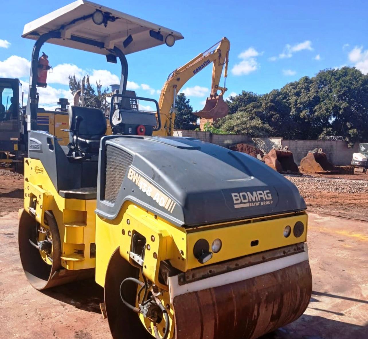 Rolo Compactador BOMAG BW138 - 25F309