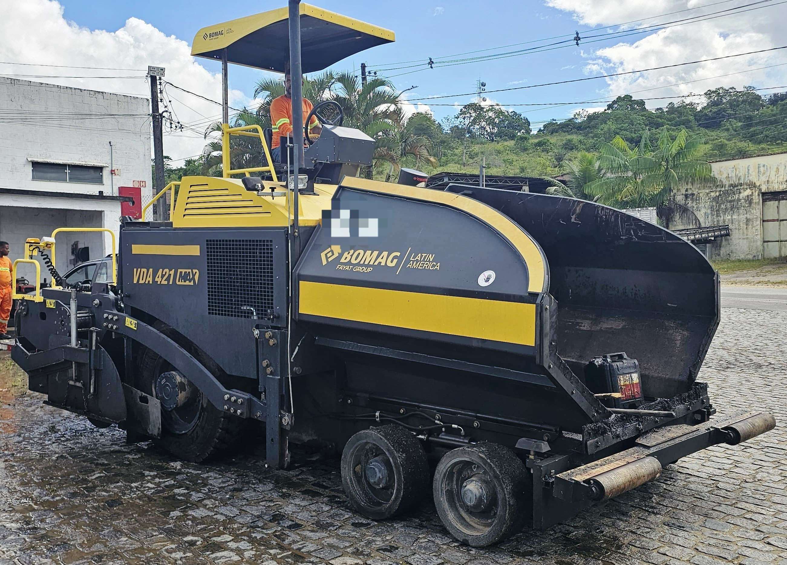 Vibro Acabadora BOMAG VDA421 - 25G103