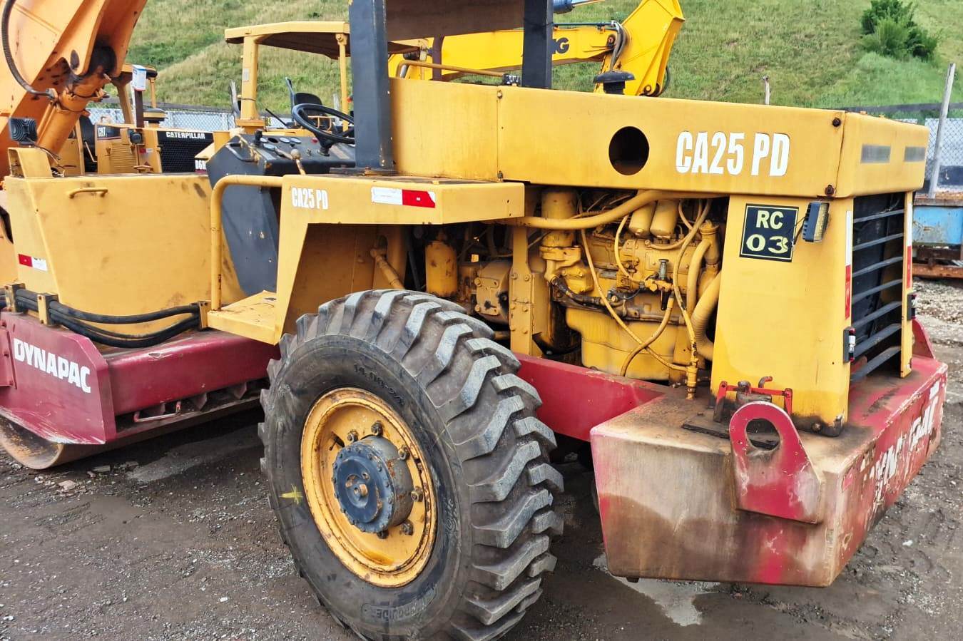 Rolo Compactador DYNAPAC CA25 - 25H105