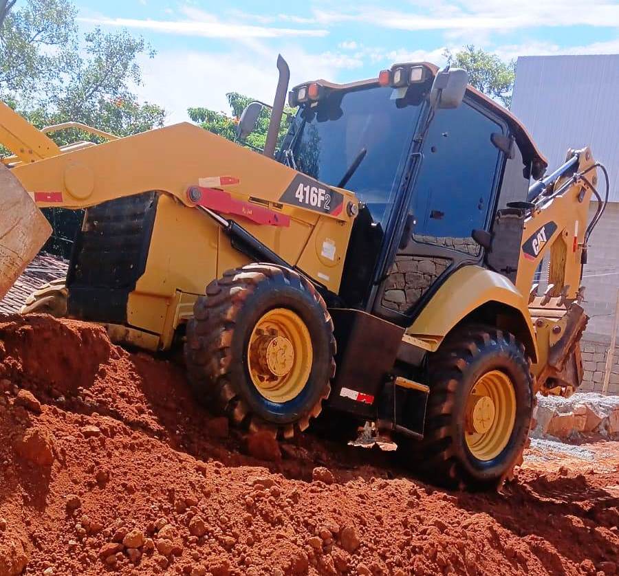 Retro Escavadeira CATERPILLAR 416F - 25H209