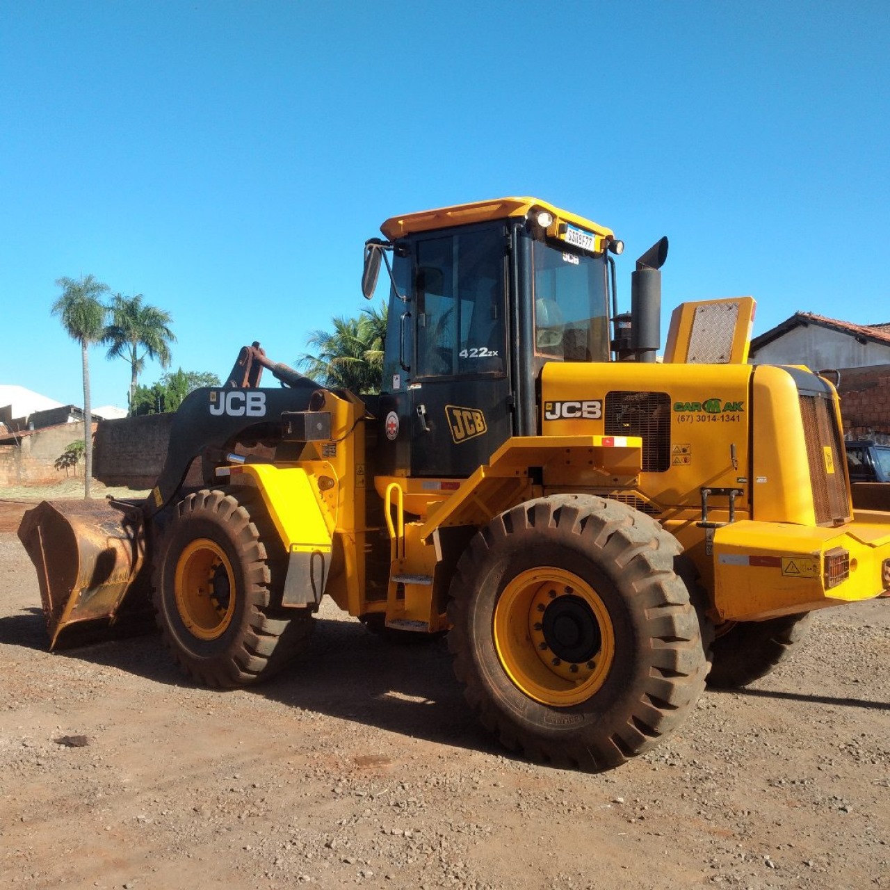 Carregadeira Pneu JCB 422ZX - 25J213