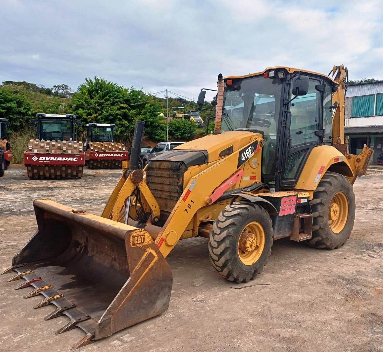 Retro Escavadeira CATERPILLAR 416F - 25K211