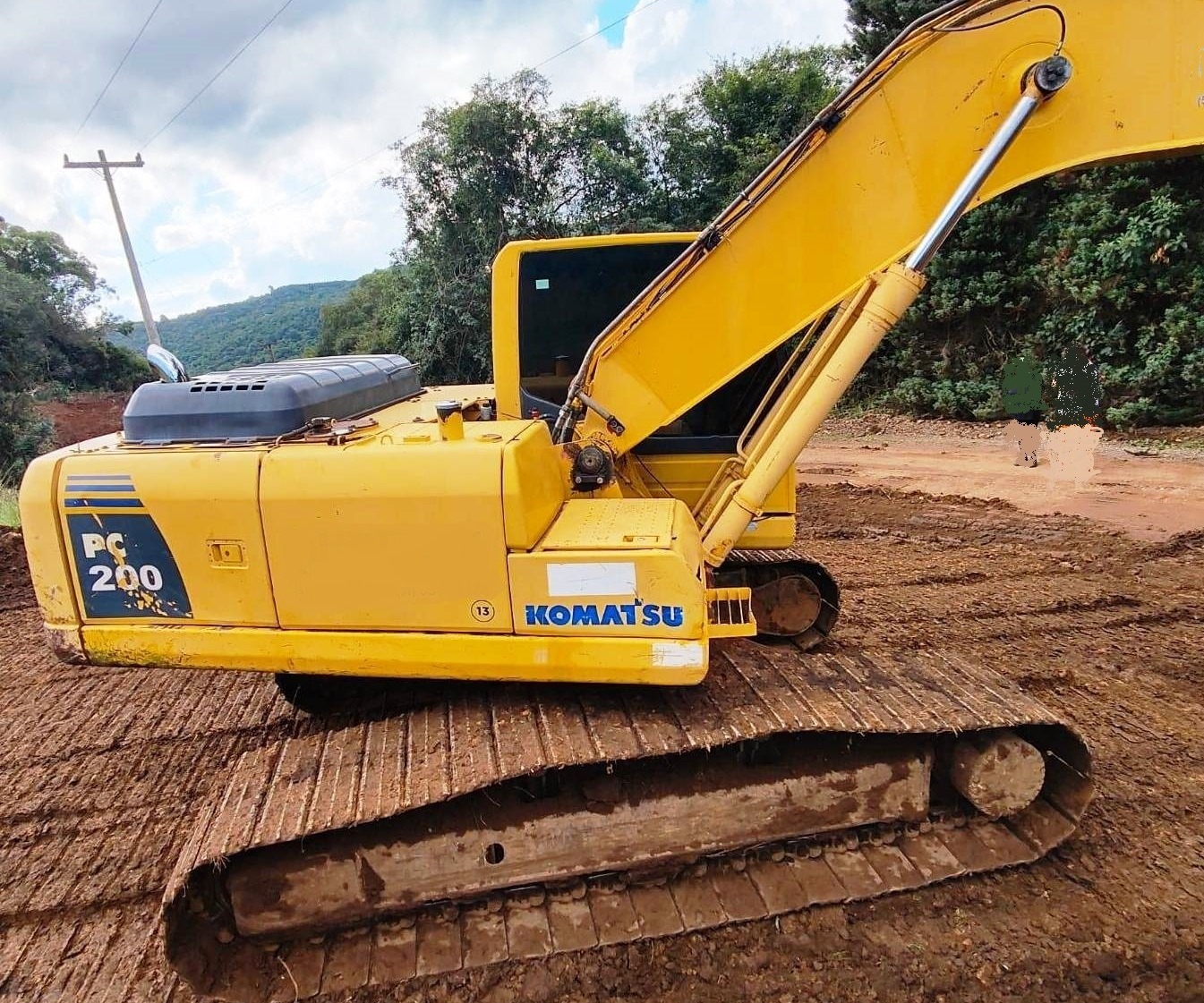 Escavadeira KOMATSU PC200 - 25K518