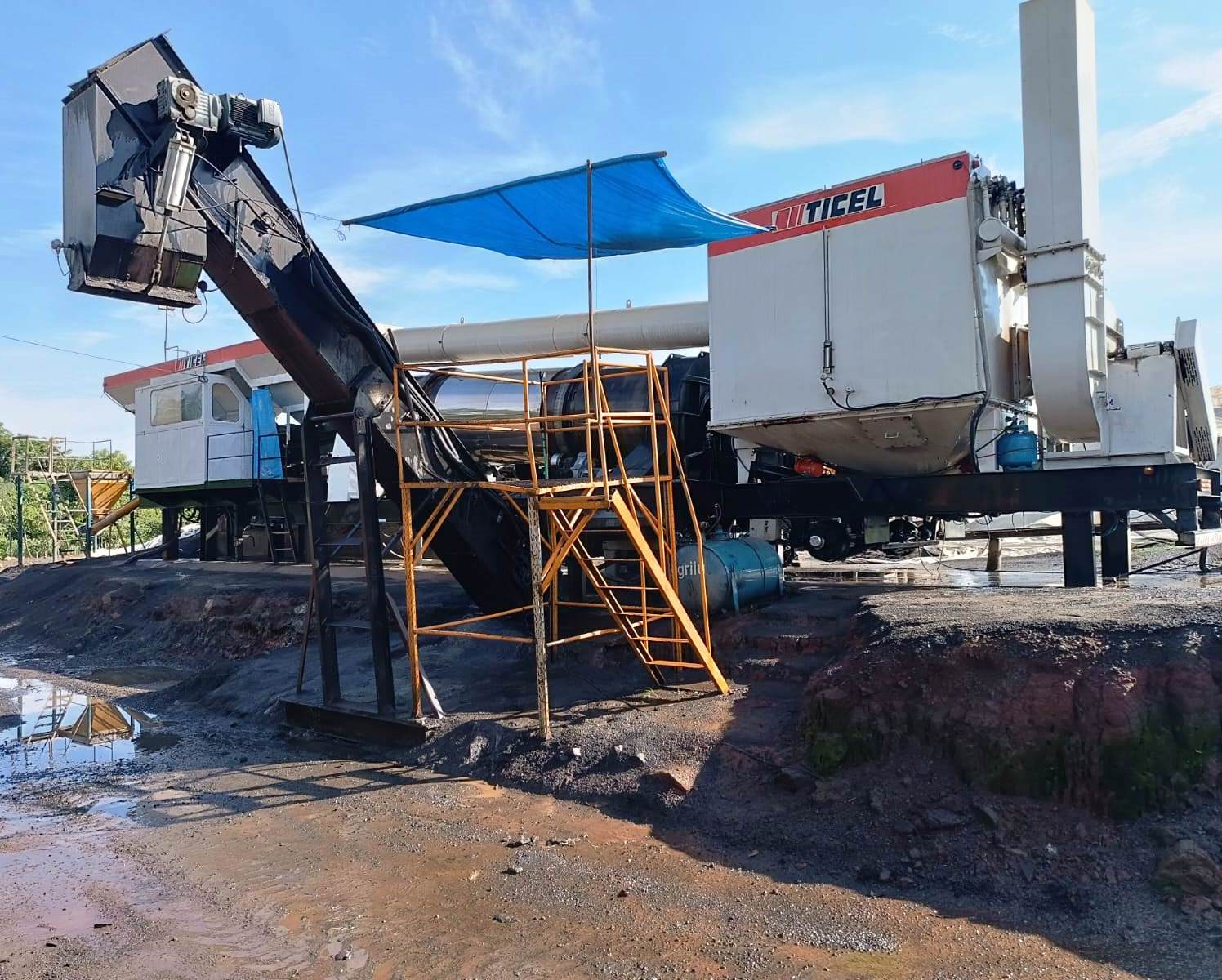 Usina Asfalto TICEL CF-80.3MS - 25L303