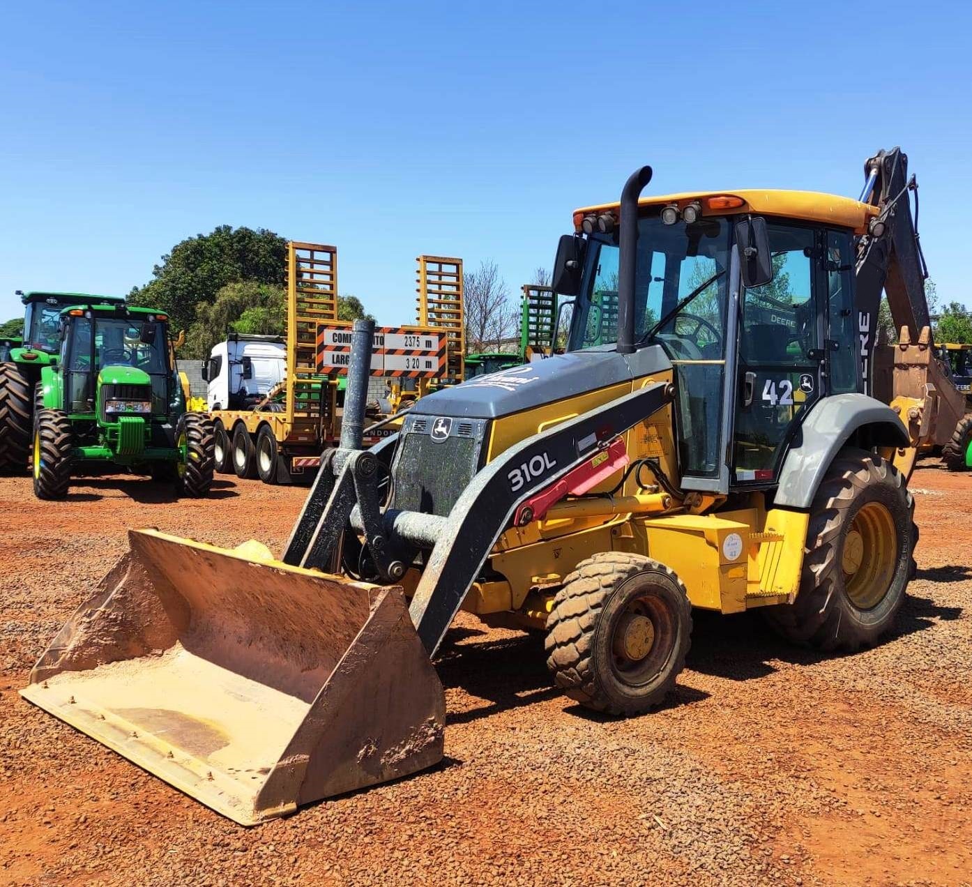 Retro Escavadeira JOHN DEERE 310L - 25L408