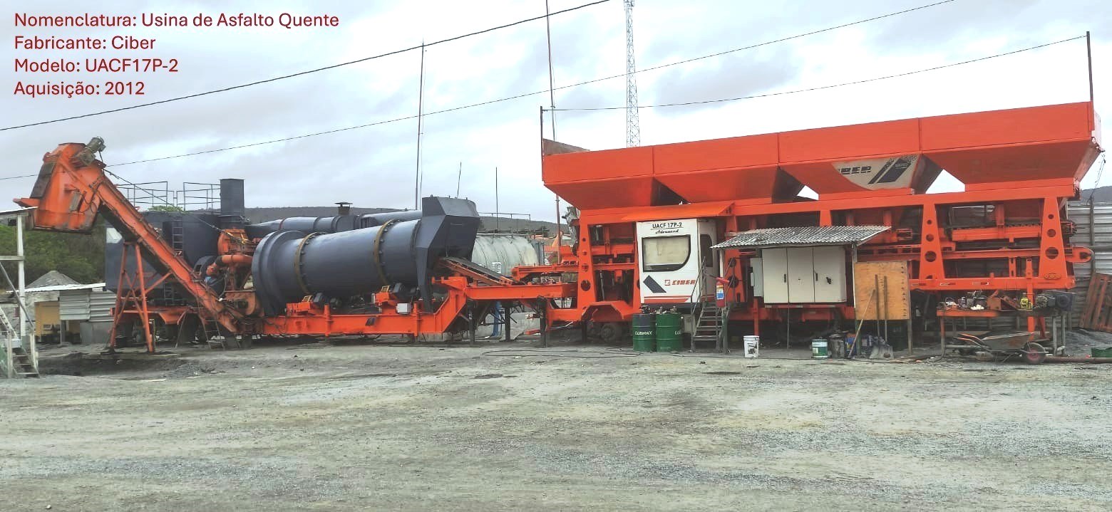 Usina Asfalto&nbsp;CIBER&nbsp;UACF17P-2 - 25L414
