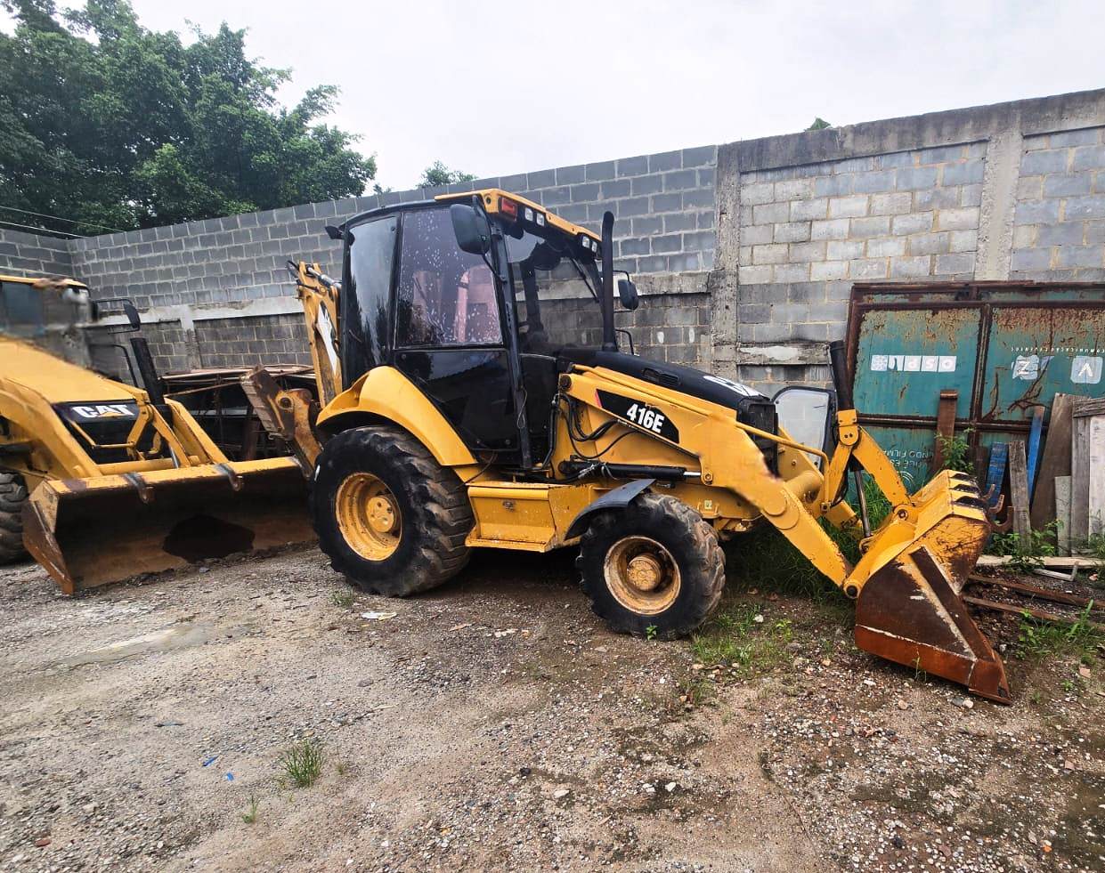 Retro Escavadeira&nbsp;CATERPILLAR&nbsp;416E - 26A212