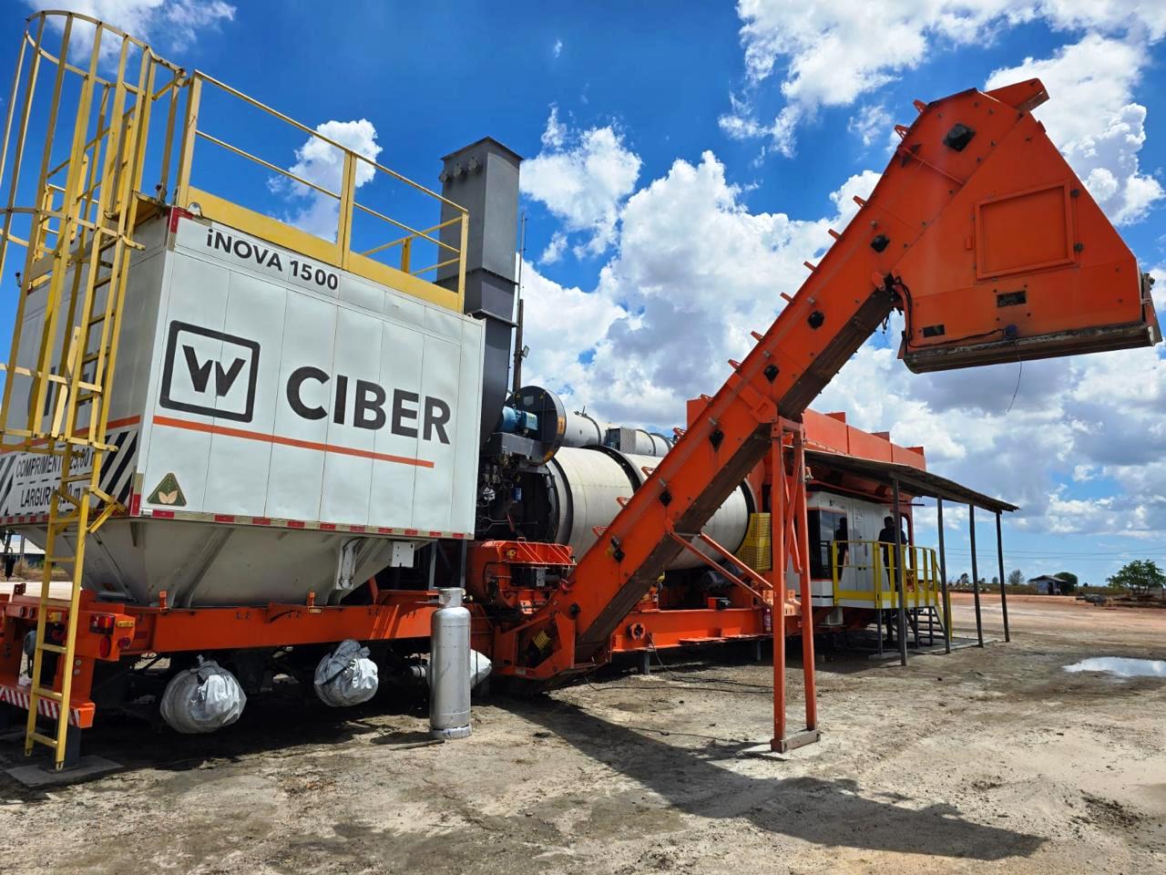 Usina Asfalto&nbsp;CIBER&nbsp;INOVA 1500  - 26C108