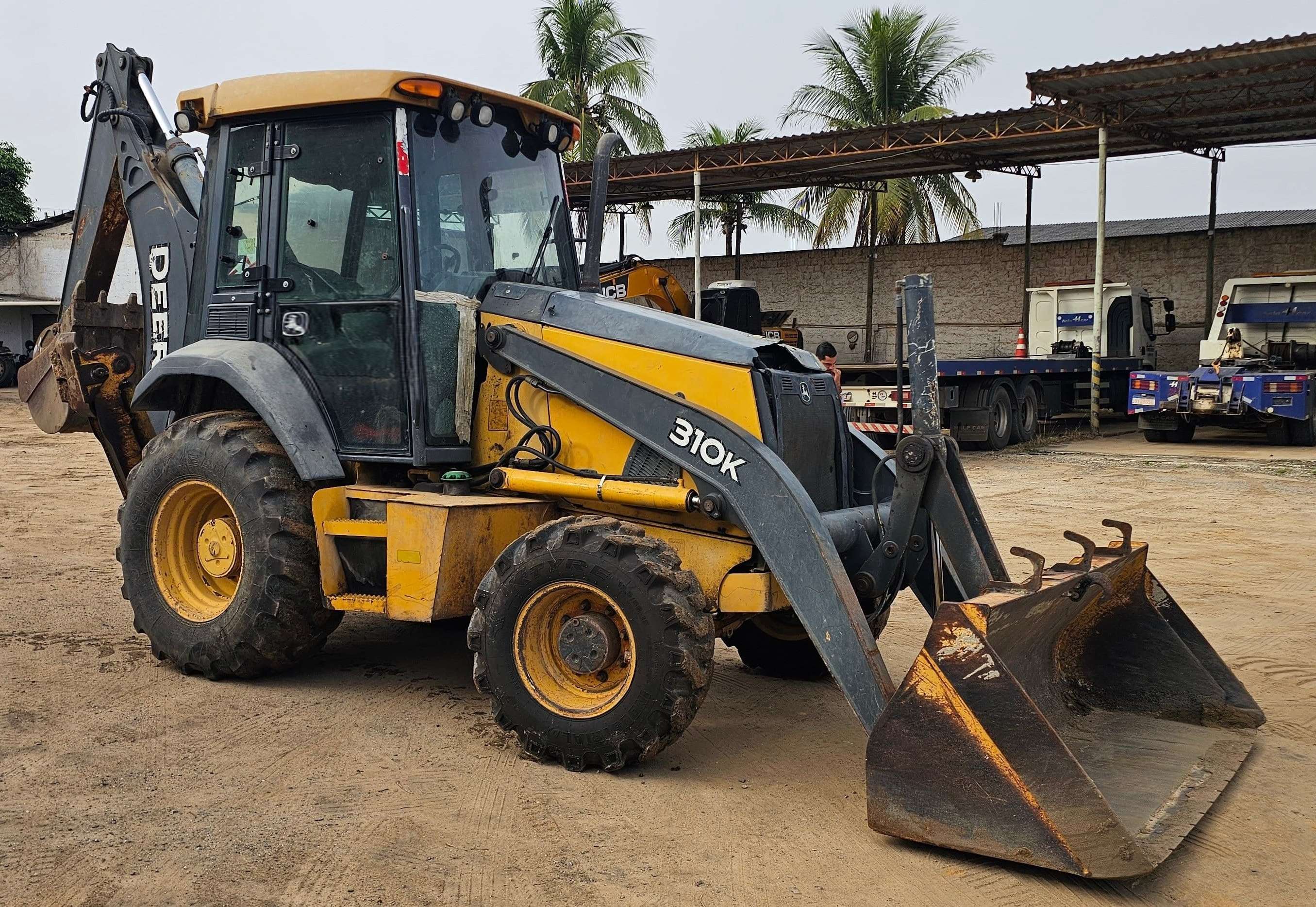 Retro Escavadeira&nbsp;JOHN DEERE&nbsp;310K - 26D402