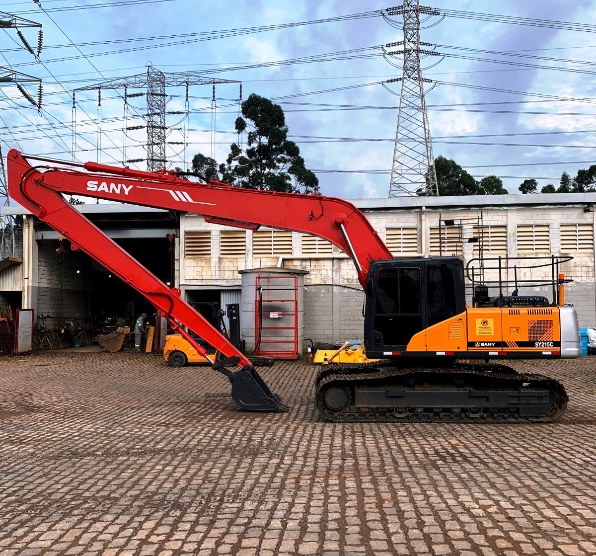 Escavadeira&nbsp;SANY&nbsp;SY215 - 26D419