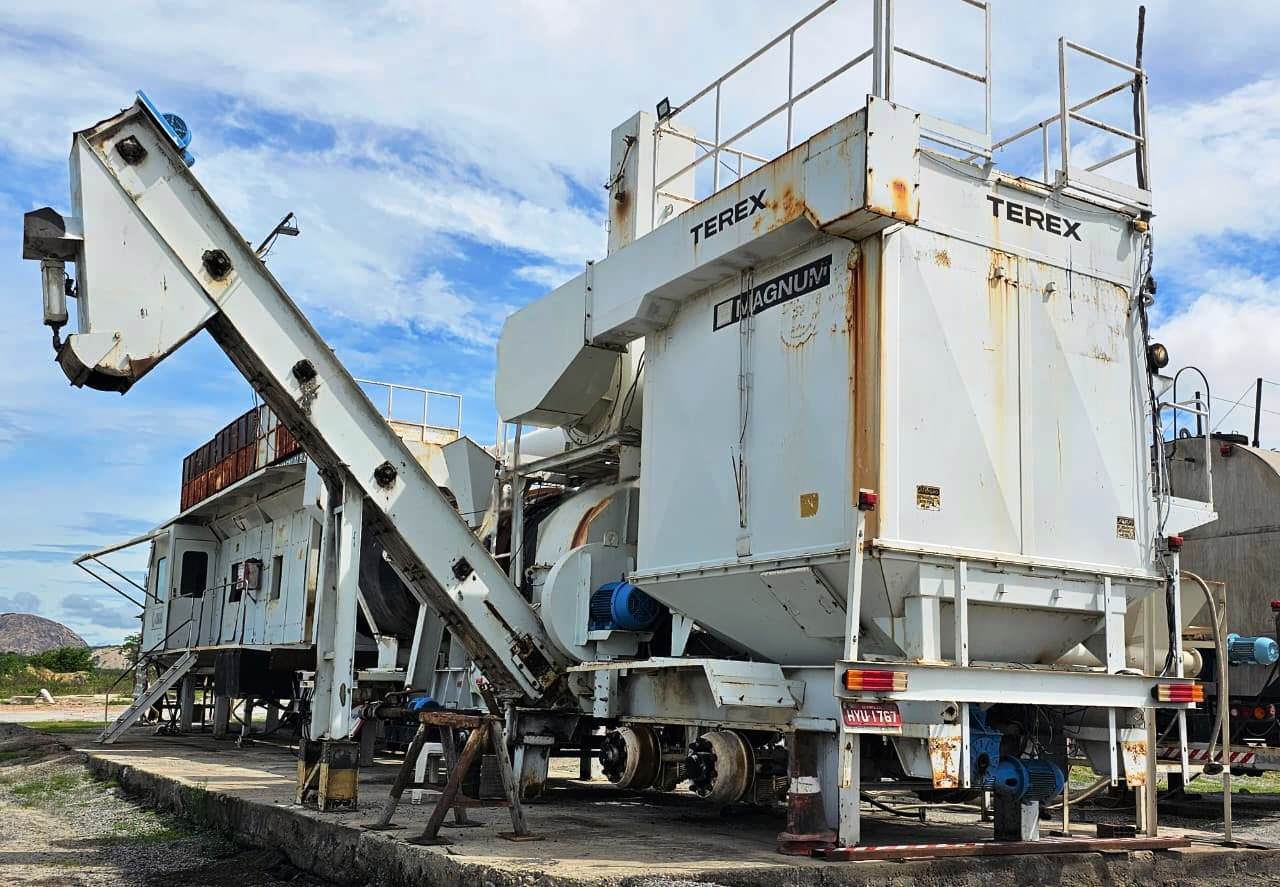 Usina Asfalto&nbsp;TEREX&nbsp;MAGNUM 80 - 26D507