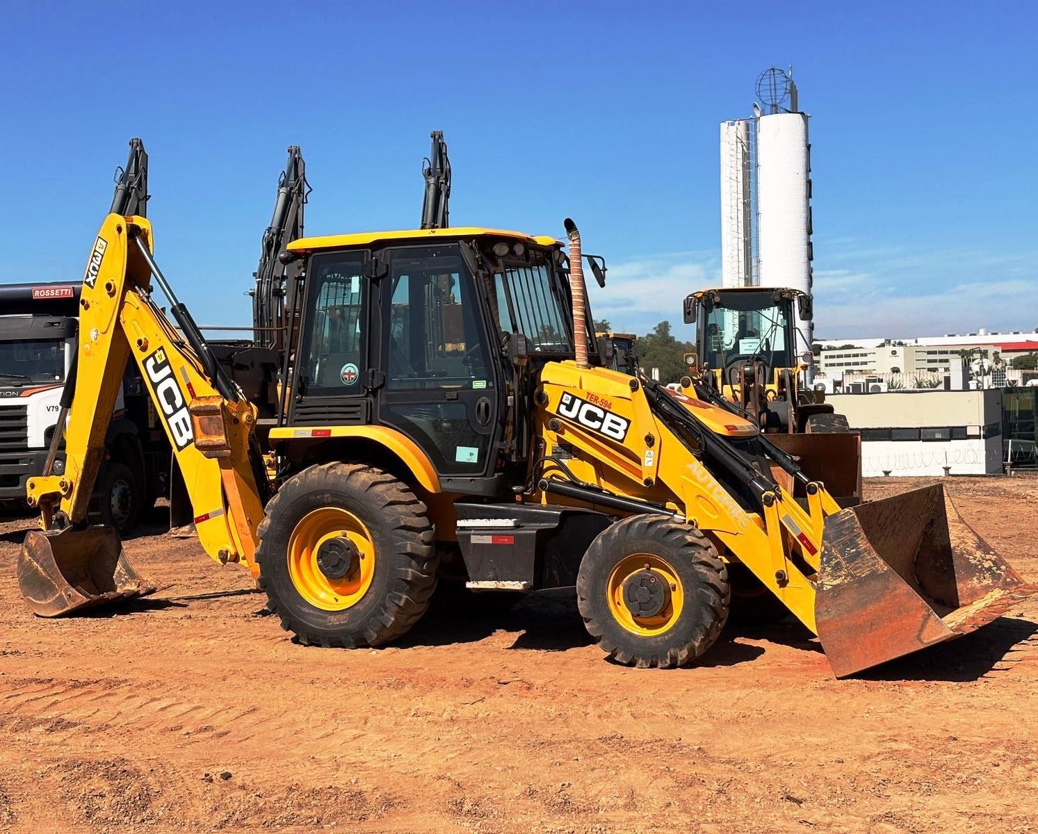 Retro Escavadeira&nbsp;JCB&nbsp;3CX - 26E214