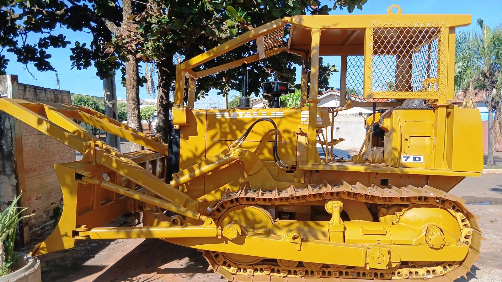 Trator Esteira&nbsp;FIAT&nbsp;7D - 26F307