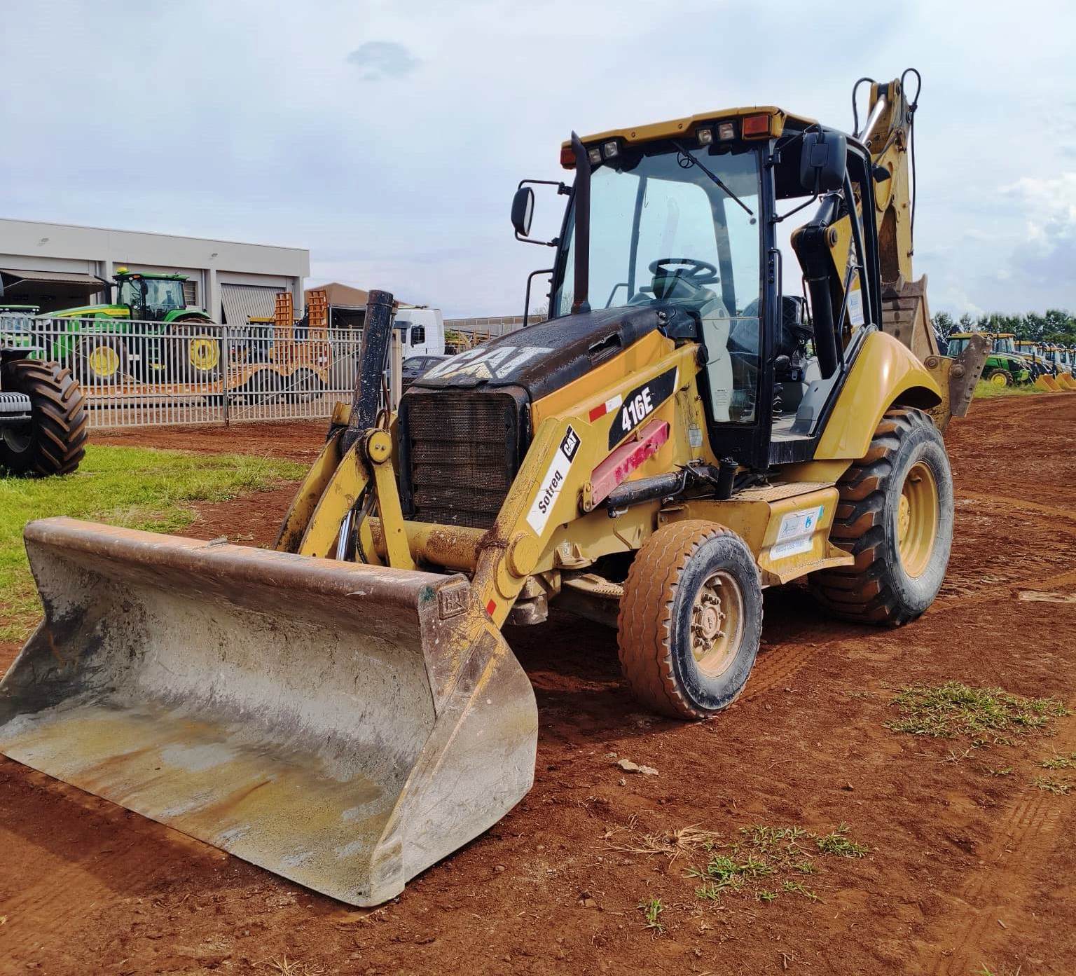 Retro Escavadeira&nbsp;CATERPILLAR&nbsp;416E - 26G413