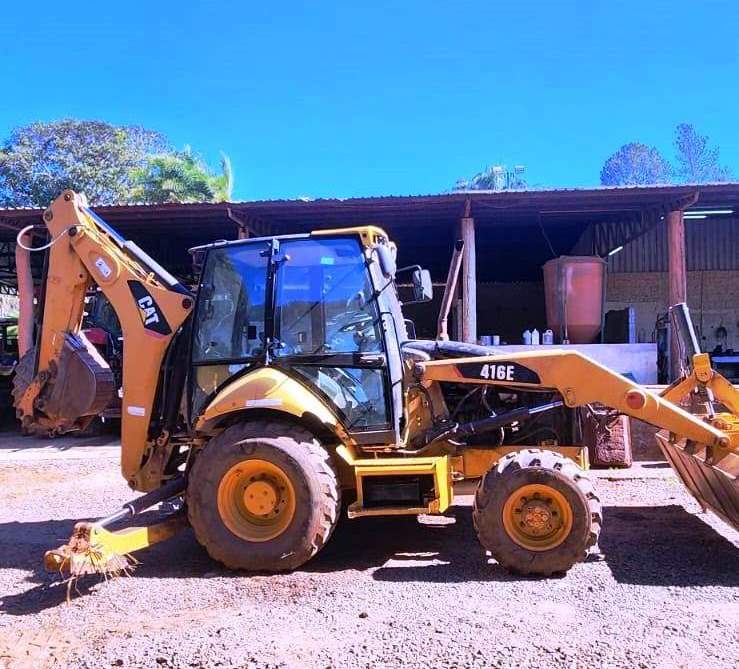 Retro Escavadeira&nbsp;CATERPILLAR&nbsp;416E - 26H201